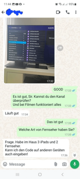 Notes et avis IPTV Suisse premium