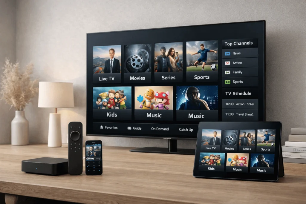 IPTV App Schweiz 2026

