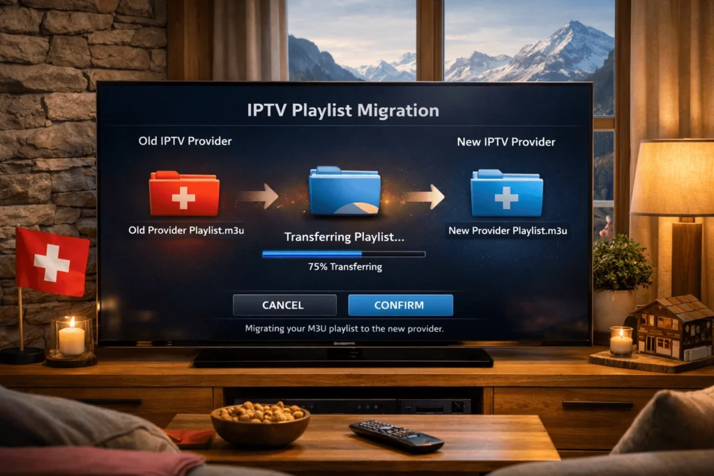 migration IPTV Suisse