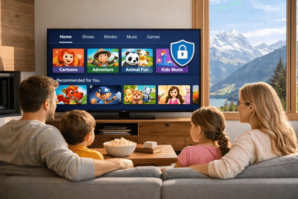 IPTV famille Suisse